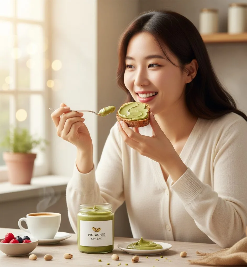 “잼보다 고급스럽다”는 말 나오는 이유… 요즘 다들 피스타치오 스프레드에 빠진 진짜 이유