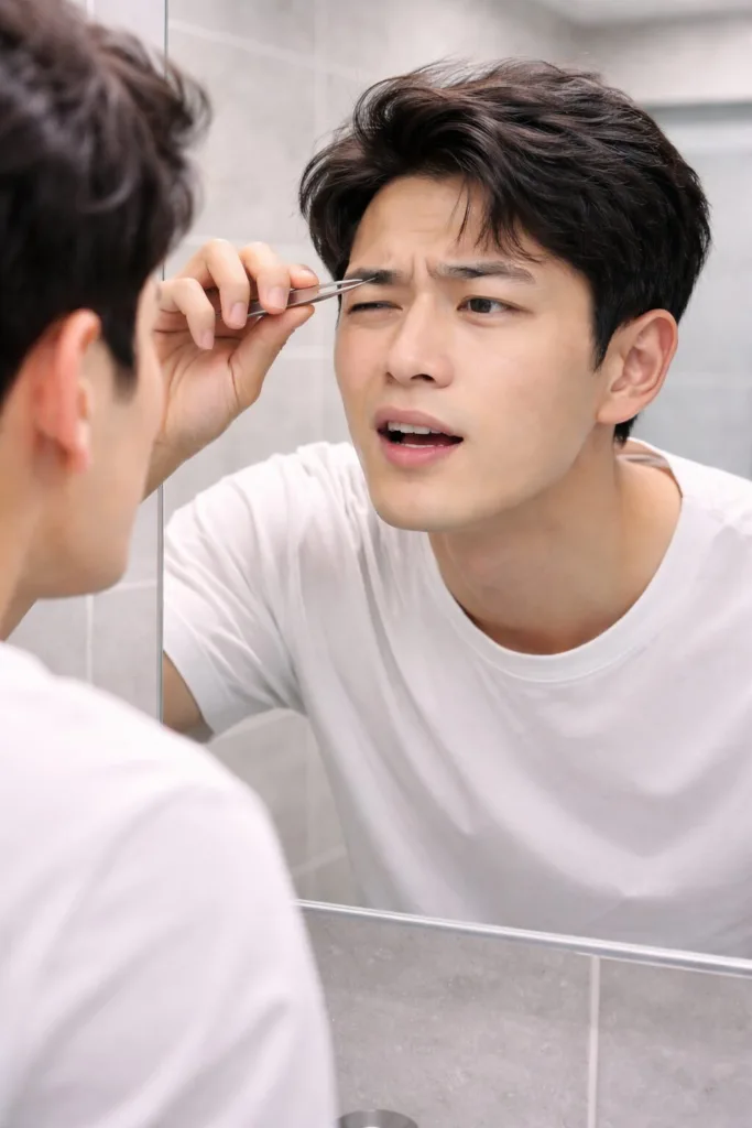 눈썹이 한 가닥씩 길게 자라는 이유, 왜 이런 현상이 생길까