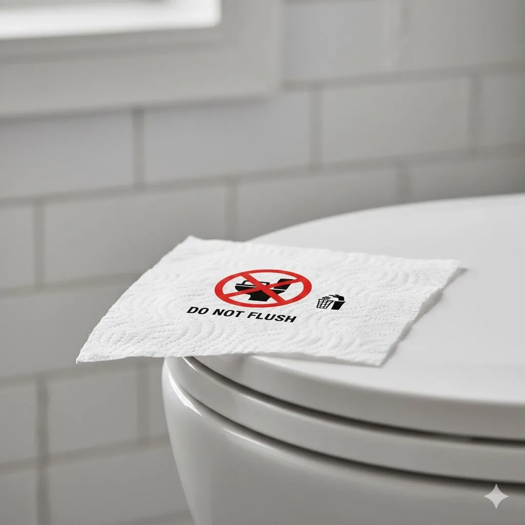 비데티슈 막힘, 물에 녹는다는데 왜 변기는 자꾸 막힐까