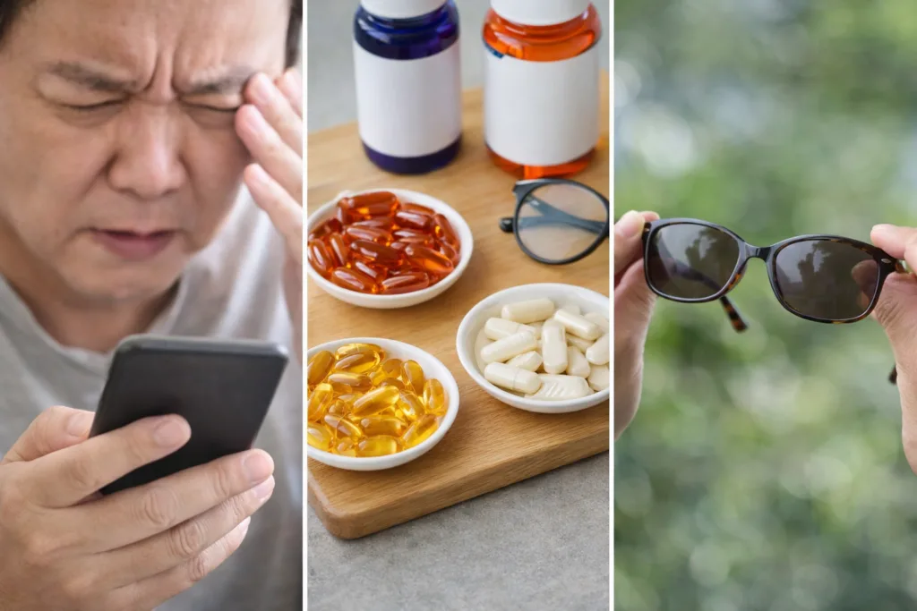 “돋보기 찾는 나이, 앞당겨집니다” 노안은 막을 수 없지만 늦출 수는 있습니다