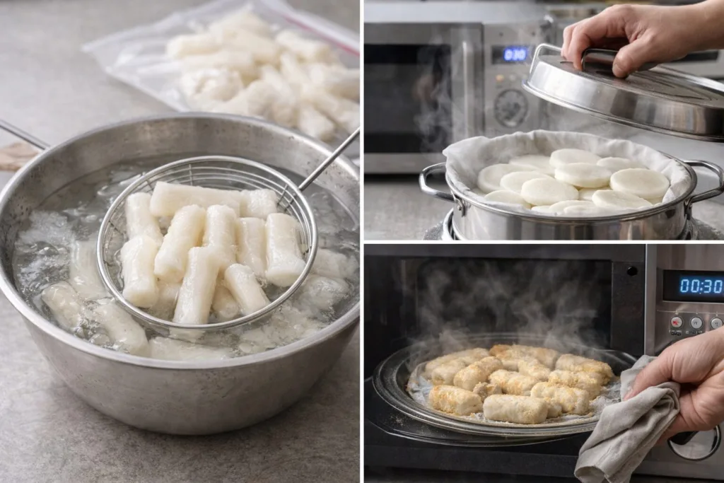 “전자레인지에 넣는 순간 망한다?” 냉동떡, 부들부들·쫄깃쫄깃 살리는 결정적 방법 5 “전자레인지에 넣는 순간 망한다?” 냉동떡, 부들부들·쫄깃쫄깃 살리는 결정적 방법