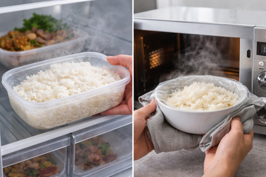 “냉장밥, 다시 데워 먹지 마세요” 밥이 상하는 진짜 이유는 따로 있습니다