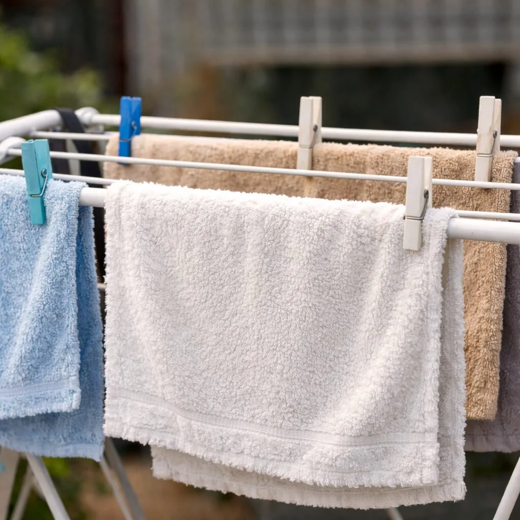 수건에서 퀴퀴한 냄새가 난다면? 수건 냄새 제거하는 방법