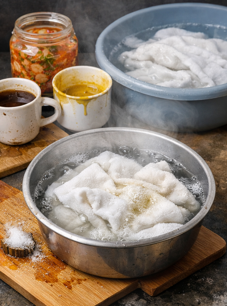 주방청소 베이킹소다·과탄산소다 활용법 비교 1 주방청소 베이킹소다·과탄산소다 활용법 비교