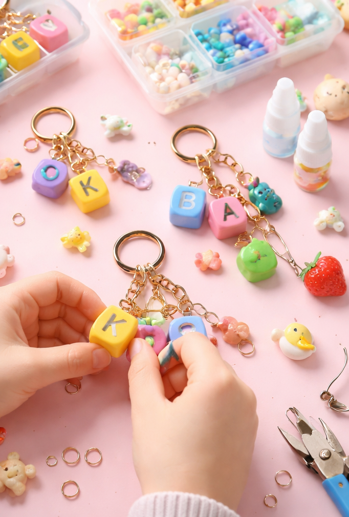 키캡 키링 만들기, 초등학생 사이에서 왜 이렇게 인기일까